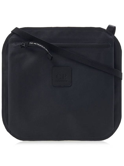 Rubber Reps Cross Bag Black - CP COMPANY - BALAAN 2