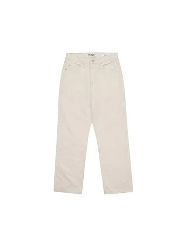 Formal Cut Sincere Canvas Naturelle Straight Jeans Ivory - OUR LEGACY - BALAAN 1