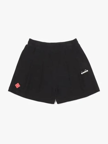 Diadora Karina Terry Half Pants Women BLACK - DIADORA - BALAAN 1