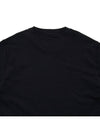 Logo Print Sweatshirt Black - CP COMPANY - BALAAN 8