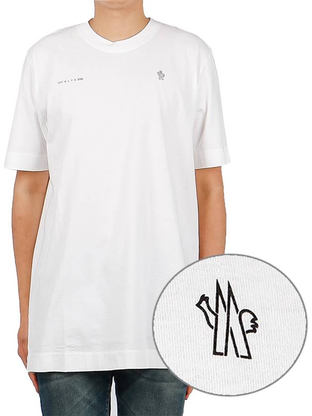Mini Logo Short Sleeve T-Shirt White - MONCLER - BALAAN.