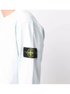 Waffen Patch Crew Neck Long Sleeve T-Shirt White - STONE ISLAND - BALAAN 5