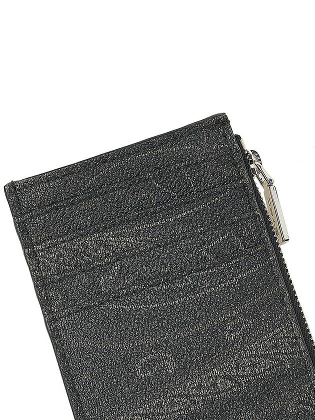 Paisley Zipper Card Wallet Black - ETRO - BALAAN 9