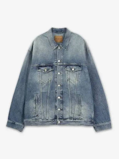 Balenciaga oversized denim jacket - BALENCIAGA - BALAAN 2