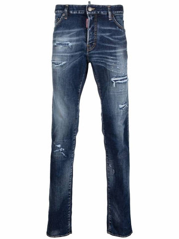 Men's Washed Cool Guy Jeans Blue - DSQUARED2 - BALAAN 1