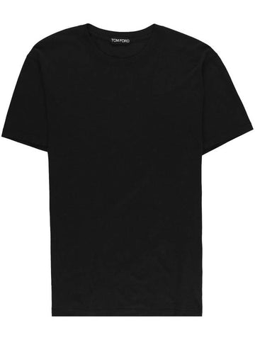 Tom Ford T-shirts and Polos Black - TOM FORD - BALAAN 1