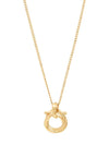 Twisted Gancini Necklace Gold - SALVATORE FERRAGAMO - BALAAN 2