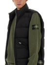 Seamless Tunnel Nylon Down Vest Black - STONE ISLAND - BALAAN 4