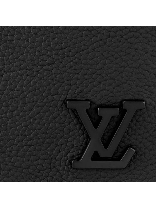 Aerogram Pocket Organizer Card Wallet Black - LOUIS VUITTON - BALAAN 7