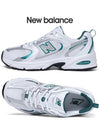 530 Low Top Sneakers White Silver Green - NEW BALANCE - BALAAN 2