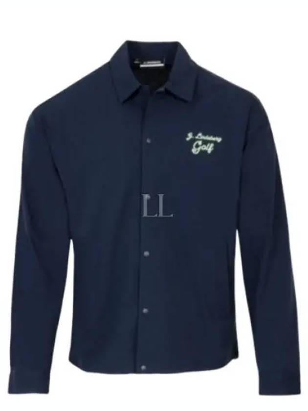 Genuine Men s Dex Overshirt Jacket Navy GMOW09472 6855 - J.LINDEBERG - BALAAN 2