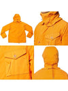 Mid Layer Flap Pocket Hooded Jacket Orange - TEN C - BALAAN 8