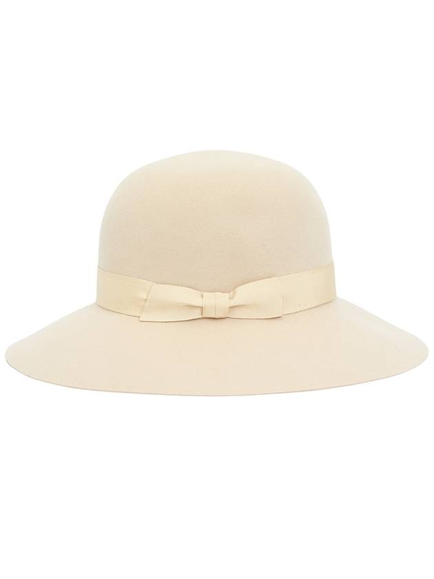 Women's Letta Conscious Wool Cloche Hat Ecru Sand - HELEN KAMINSKI - BALAAN 5