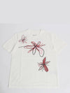 18SS Margiela Flower Printing Tee White S50GC0509 102 - MAISON MARGIELA - BALAAN 1