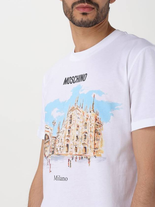 T-shirt Moschino Couture con stampa Milano - MOSCHINO - BALAAN 3