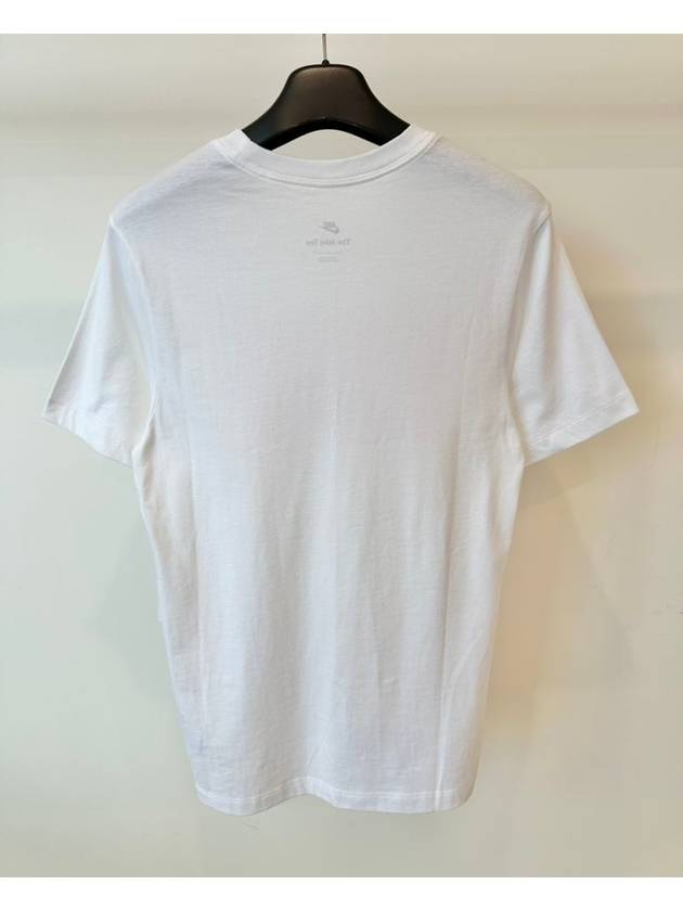 T shirt FQ3779 100 White MENS S M L Asian Fit - NIKE - BALAAN 3