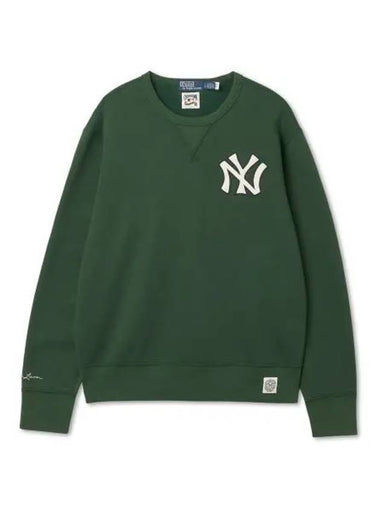 Polo Ralph Lauren Yankees Sweatshirt Dark Green - POLO RALPH LAUREN - BALAAN 1