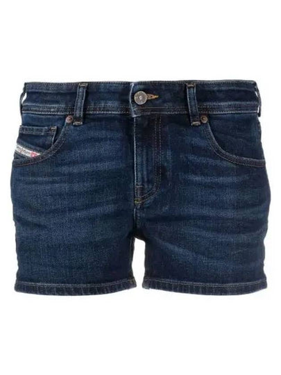 De Lyla Shorts Dark Blue - DIESEL - BALAAN 2