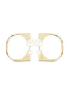 Tribales New Look Resin Pearl Earrings Gold - DIOR - BALAAN 3