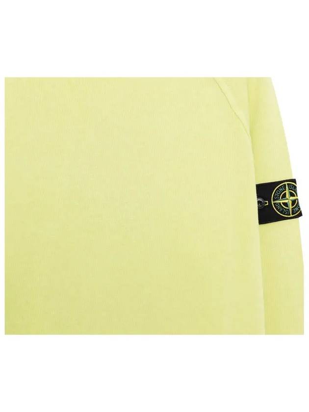 Wappen Patch Round Sweatshirt Yellow - STONE ISLAND - BALAAN 5