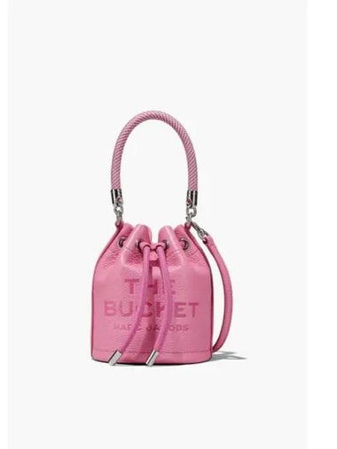 Leather The Mini Bucket Candy Pink MBBAM23017PIX - MARC JACOBS - BALAAN 1