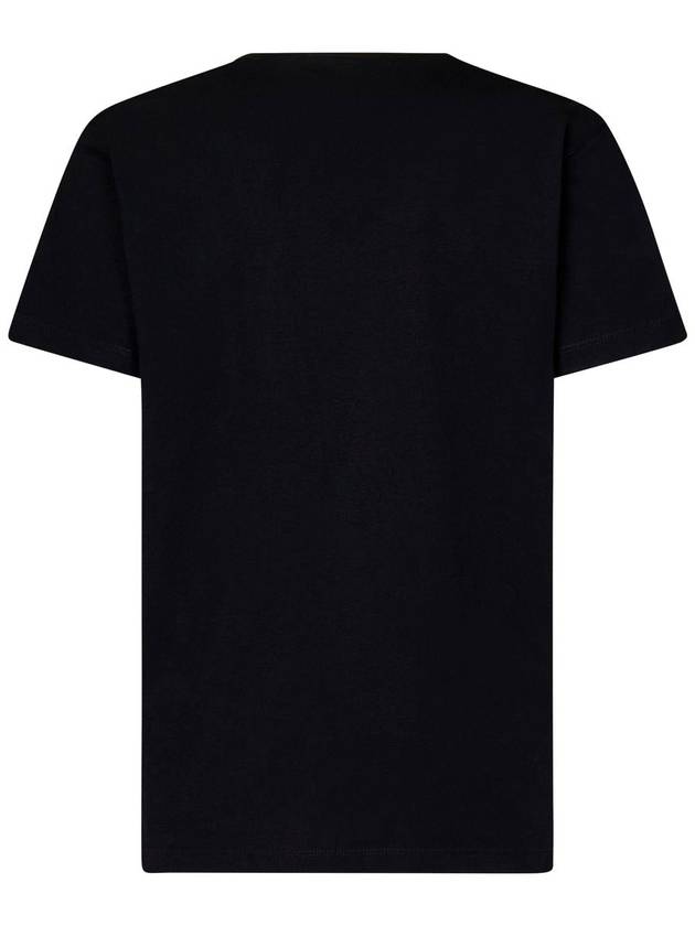 short sleeve t-shirt S74GD1254 S24662 900 BLACK - DSQUARED2 - BALAAN 3