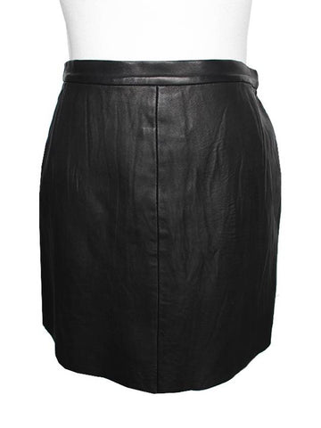 Zadig Voltaire black lambskin miniskirt 44 55 - ZADIG & VOLTAIRE - BALAAN 1