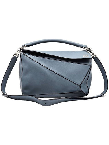 Loewe 322 30 K74 Blue Puzzle Bag Medium 2WAY - LOEWE - BALAAN 1