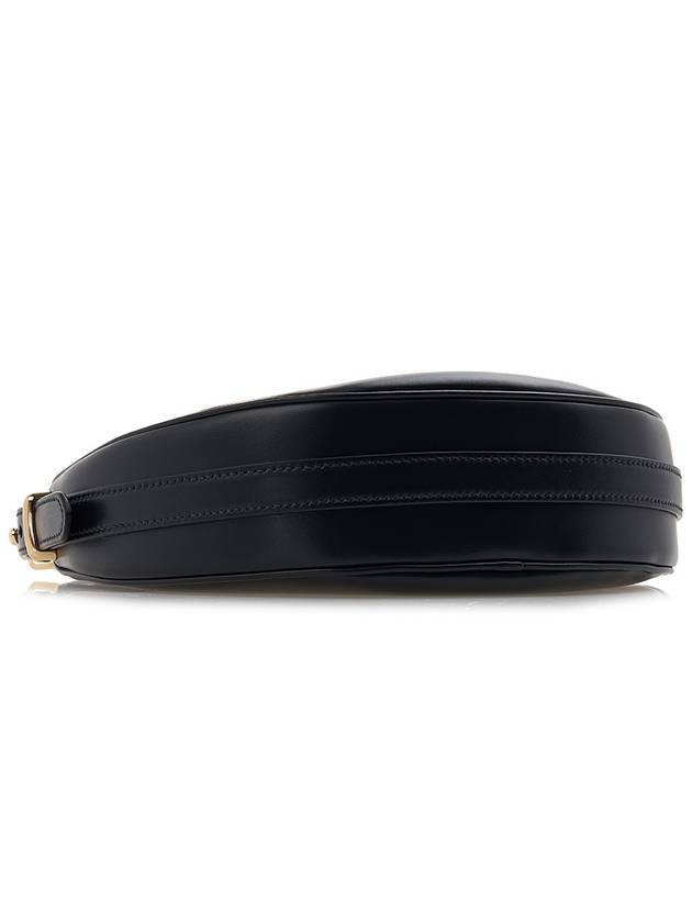 Arque Leather Shoulder Bag Black - PRADA - BALAAN 8