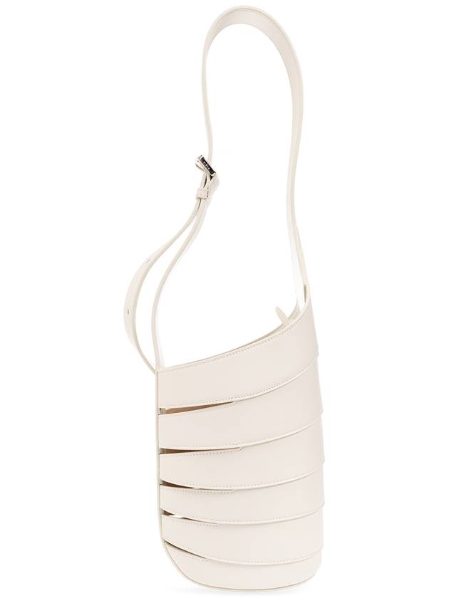 Alaïa ‘Babel Small’ Shoulder Bag, Women's, White - ALAIA - BALAAN 1