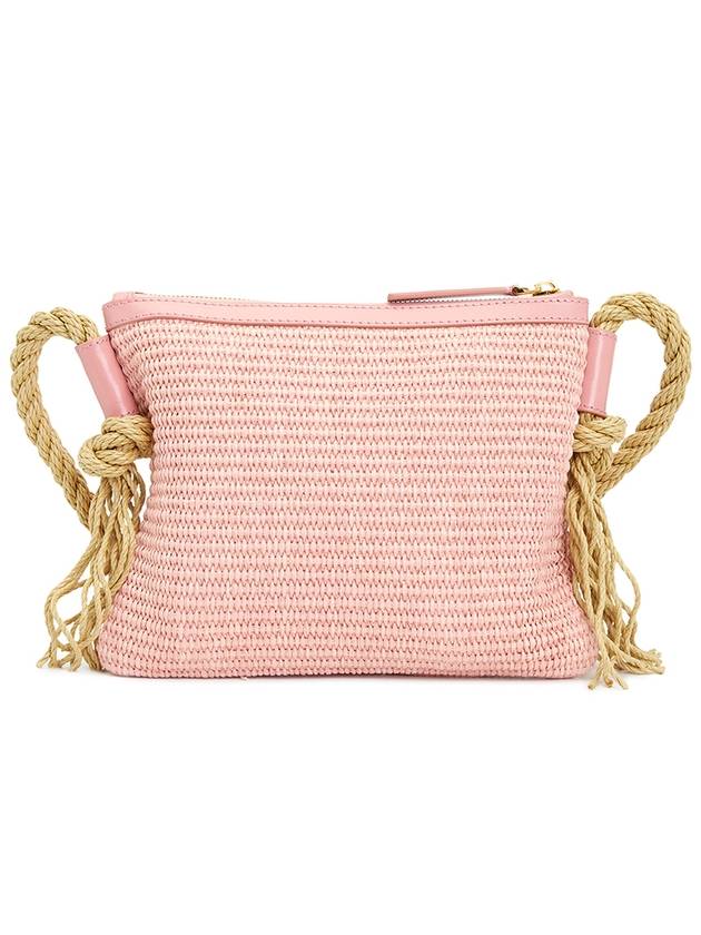 Logo Cotton Shoulder Bag Pink - MARNI - BALAAN 7