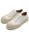 Pablo Platform Nappa Leather Low Top Sneakers Lilywhite - MARNI - BALAAN 3