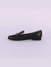 Women's Horsebit Leather Loafers Black - GUCCI - BALAAN 4