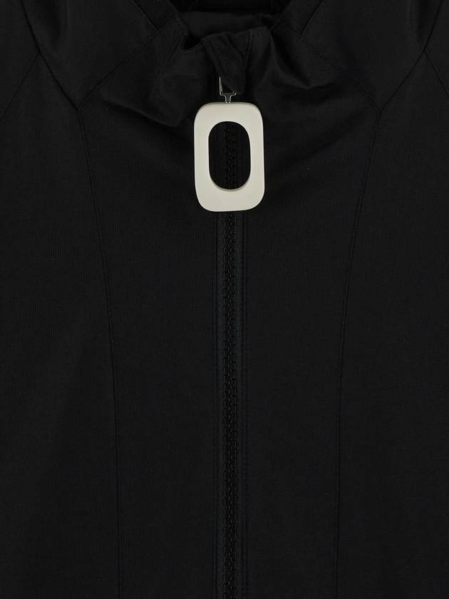 Logo Print Zip-up Track Jacket Black - JW ANDERSON - BALAAN 4