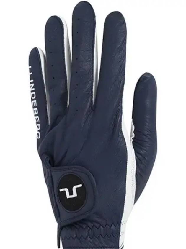 Ron Leather Golf Gloves Navy - J.LINDEBERG - BALAAN 2