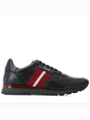 Men's Astel Leather Low Top Sneakers Black - BALLY - BALAAN 2