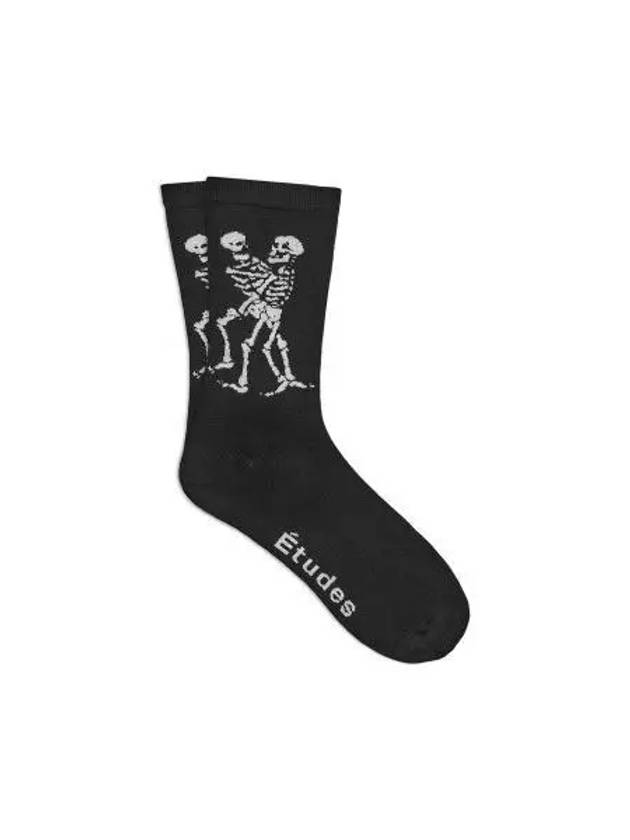 STUDIO U TUNNEL SKELETONS SOCK BLACK - ETUDES - BALAAN 1