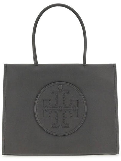 Ella Eco Small Tote Bag Black - TORY BURCH - BALAAN 2