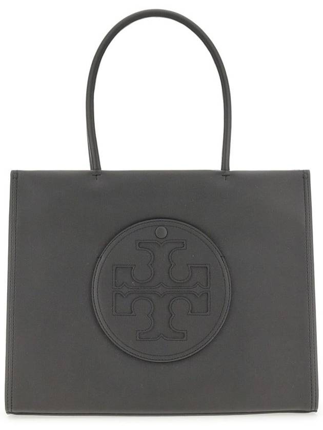 Ella Eco Small Tote Bag Black - TORY BURCH - BALAAN 5