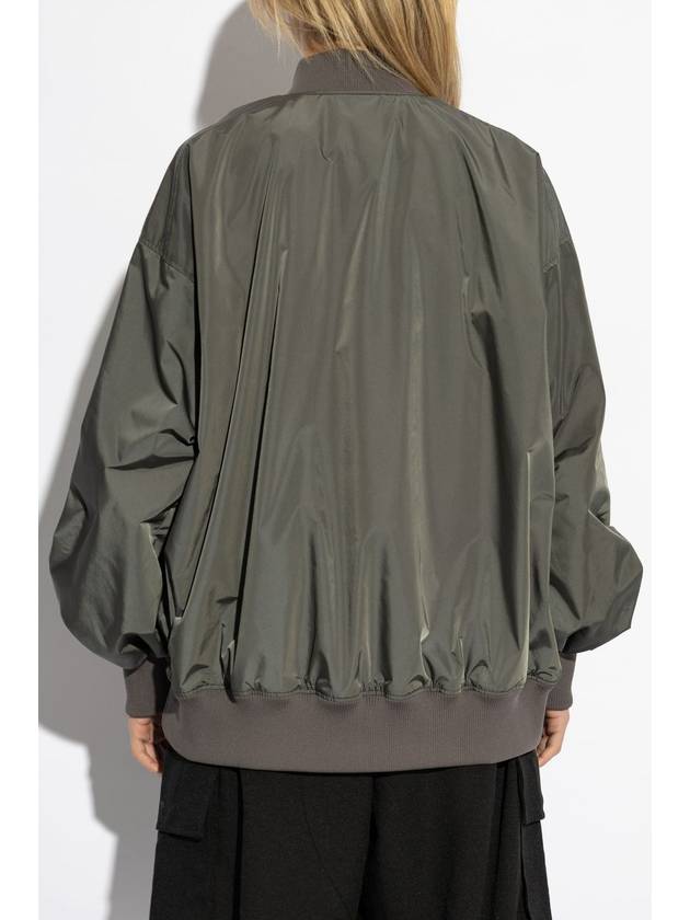 Yohji Yamamoto Bomber Jacket, Women's, Green - YOHJI YAMAMOTO - BALAAN 4