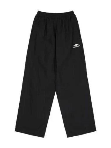 Logo Sports Track Pants Black - BALENCIAGA - BALAAN 1