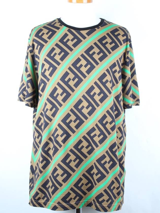 FF logo short sleeve t shirt XXL 110 - FENDI - BALAAN 1