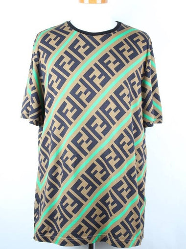 FF logo short sleeve t shirt XXL 110 - FENDI - BALAAN 1