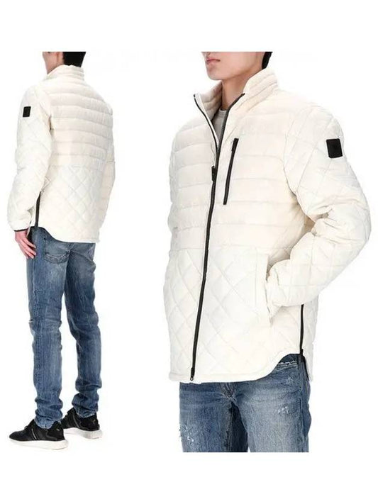 Boyenton Quilted Zip-Up Jacket Plaster - MOOSE KNUCKLES - BALAAN 2