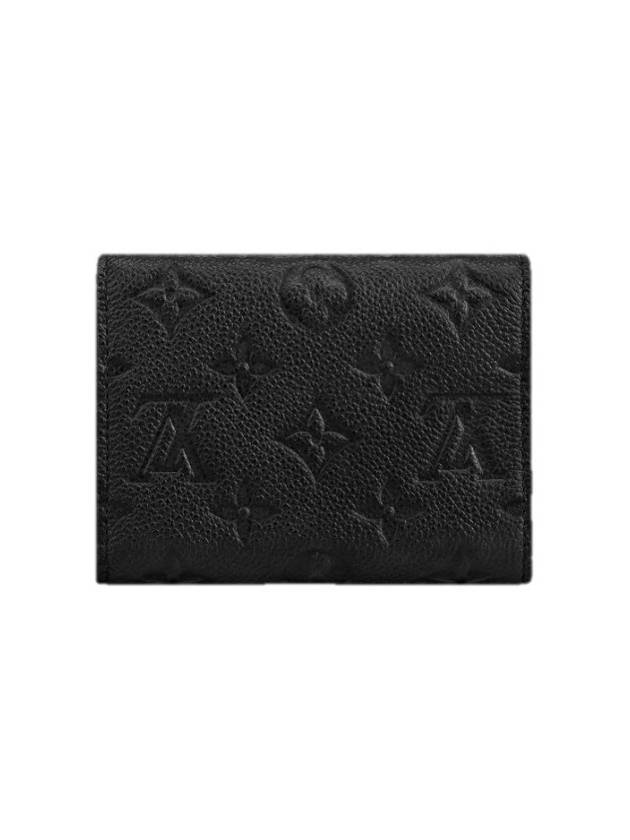 Victorine Monogram Empreinte Half Wallet Black - LOUIS VUITTON - BALAAN 4