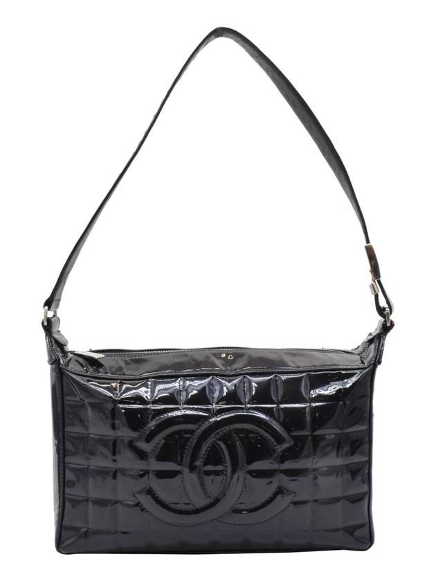 Patent Quilted Chogoba Shoulder Bag 10912 - CHANEL - BALAAN 1