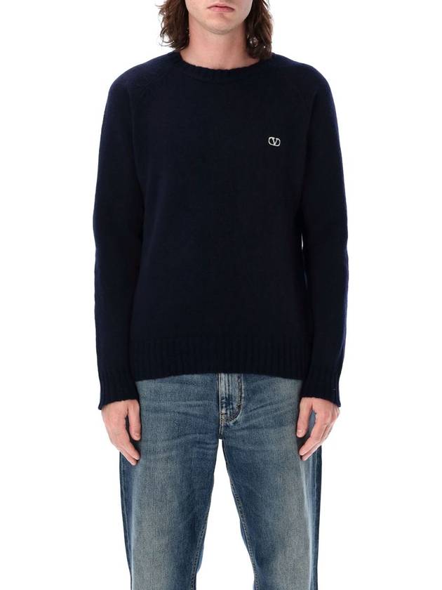 Valentino Garavani Vlogo Embroidery Sweater - VALENTINO - BALAAN 1