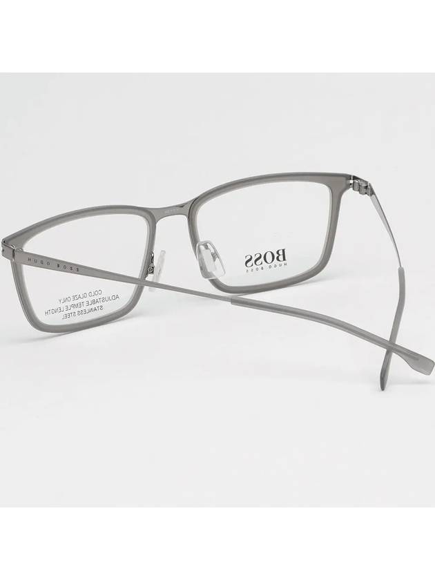 Hugo Boss Glasses Frame BOSS1242 PTA Soltex Light Stainless Steel - HUGO BOSS - BALAAN 4