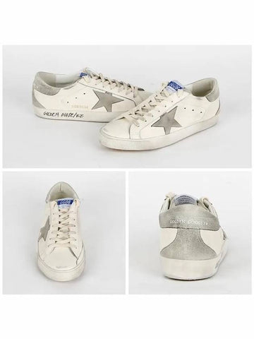 Super Star Suede Leather Low Top Sneaker White - GOLDEN GOOSE - BALAAN 3