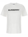 Logo Cotton Short Sleeve T-Shirt White - BURBERRY - BALAAN 2